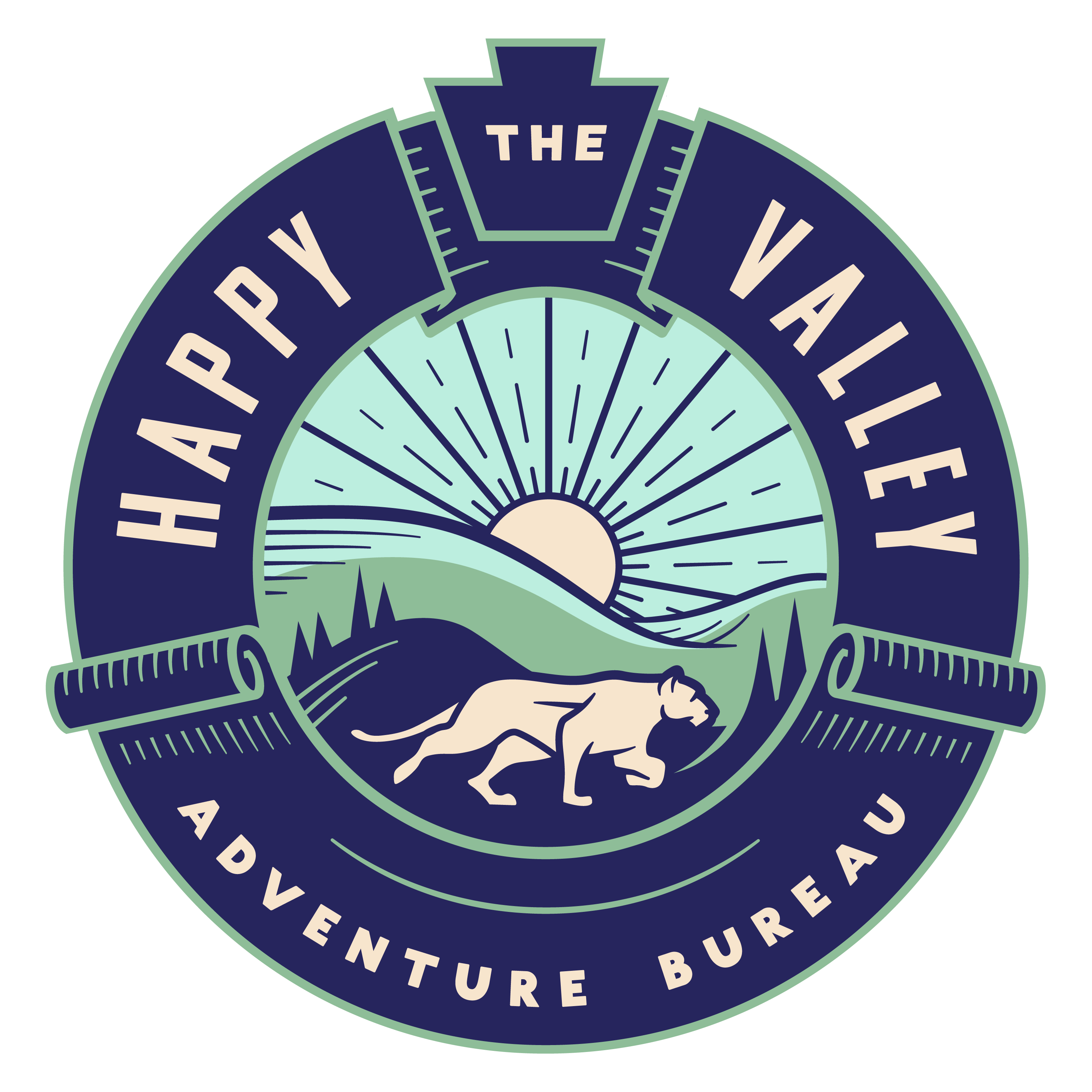 The Happy Valley Adventure Bureau logo